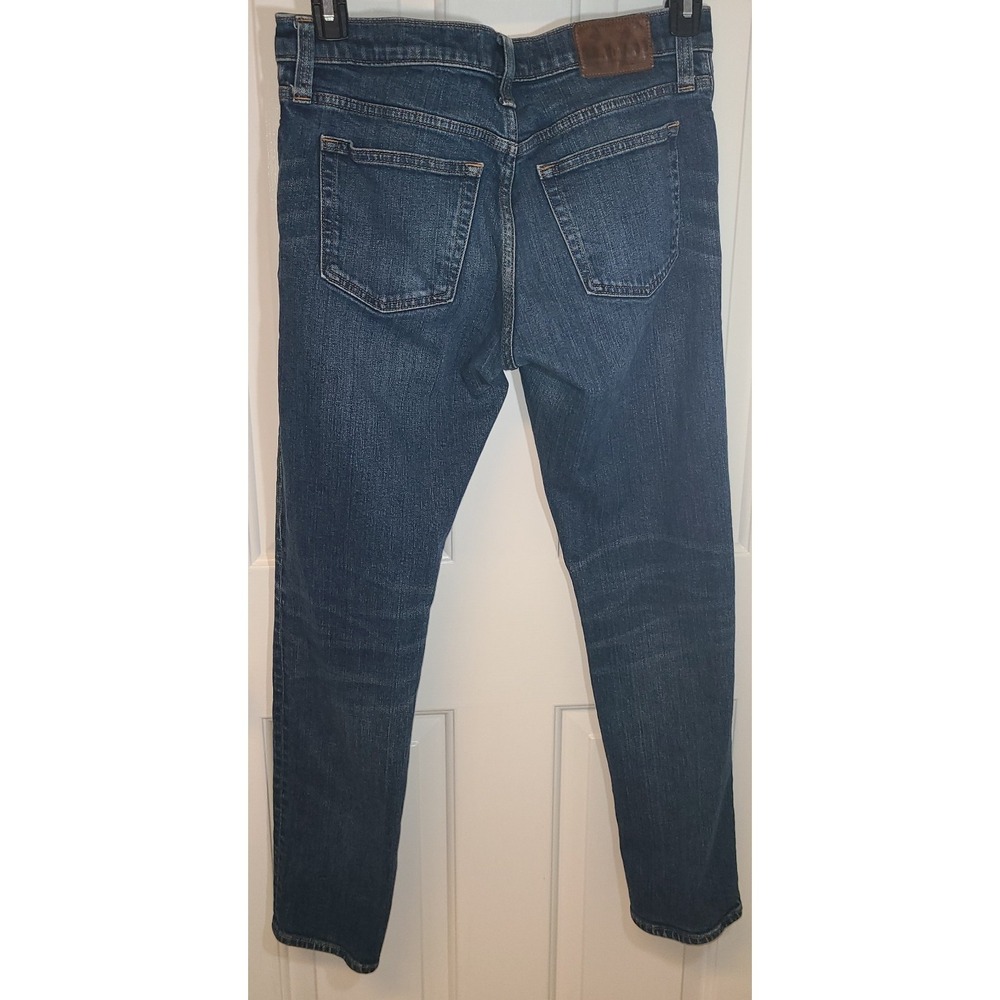 Madewell High Rise Skinny Dark Wash Jeans Women Size 30 Visible Fade 30x30